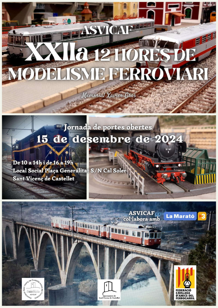 thumbnail of ASVICAF XXIIa 12 HORES DE MODELISME FERROVIARI